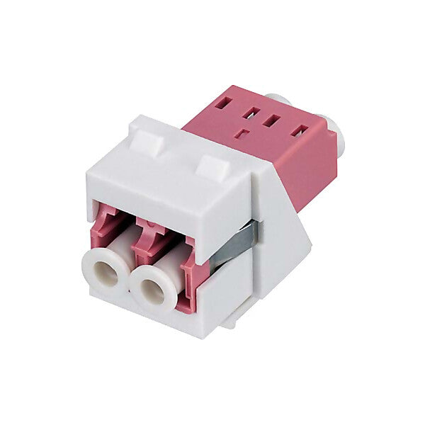 Rutenbeck LC-D Keystone Modul MM, OM4 vio, rws KMK-LC-D OM4 vio rw